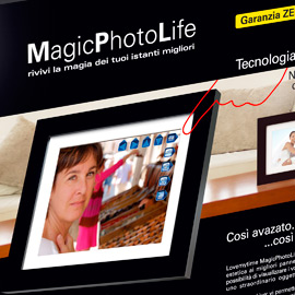 Packaging Cornici Digitali Lovemytime - Agenzia: E-motion <br/><em>Pubblicato il  27 di agosto, 2014